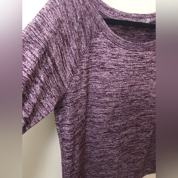 ATHLETA ‘Pose’ Womens Modal Crew Neck Long Sleeve Marled Tunic Soft Top Size M - Picture 9 of 13
